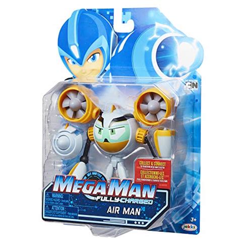 Air Man Articulated Action Figure with Air Man Buster Accessory .